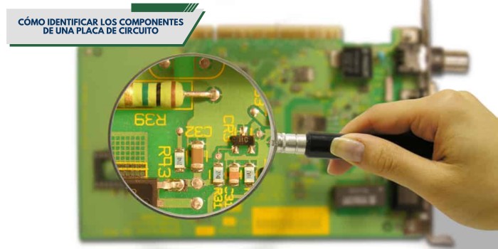 Cómo identificar los componentes de una placa de circuito