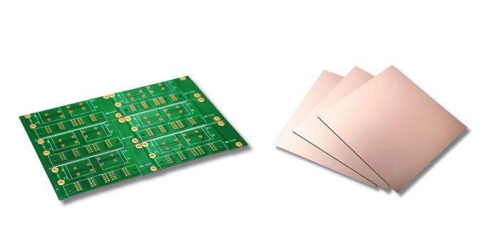 Circuitos impresos y laminados revestidos de cobre