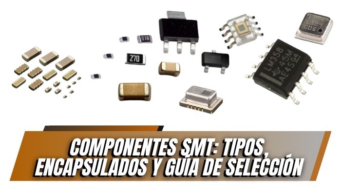 Componentes SMT: tipos, encapsulados y guía de selección