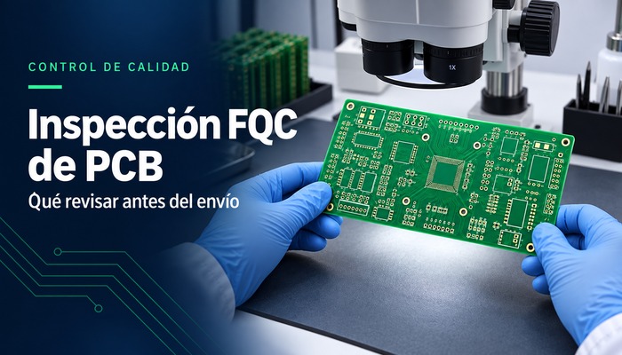Inspección FQC de PCB: qué revisar antes del envío.